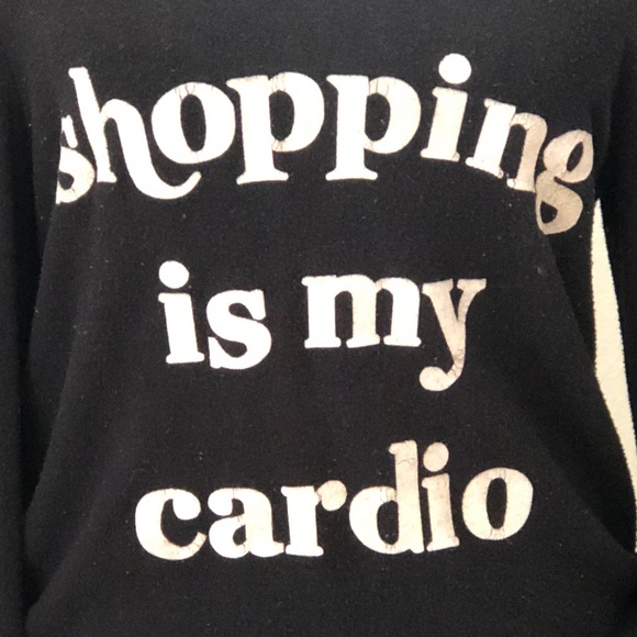 WILDFOX Shopping is my Cardio Sweater - Picture 3 of 3